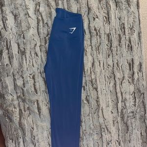 Blue Gym Shark High Rise leggings
